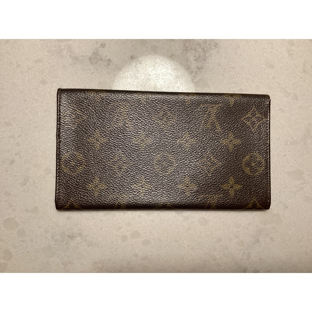 Louis Vuitton Monogram Canvas Wallet Long Bifold Clutch Designer - Picture 8 of 10